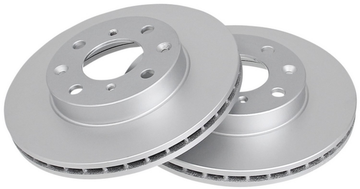 A.B.S. 16117 Remschijven voor, set van 2 - Honda Civic, Jazz, Insight - 240 mm - geventileerd
