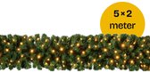 Blynx Guirlande met Verlichting - Kerstverlichting Buiten - 10 Meter - 1.000 Warm Witte LED Lampjes - Ø 40 cm - Uitbreidbaar tot 40 m - IP67 - Inclusief Startkabel
