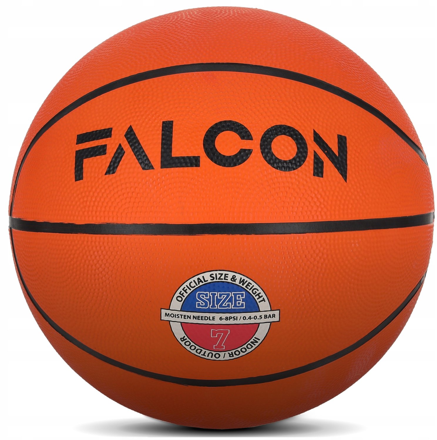 FALCON Basketbal Maat 7 - Streetball & Training - Oranje