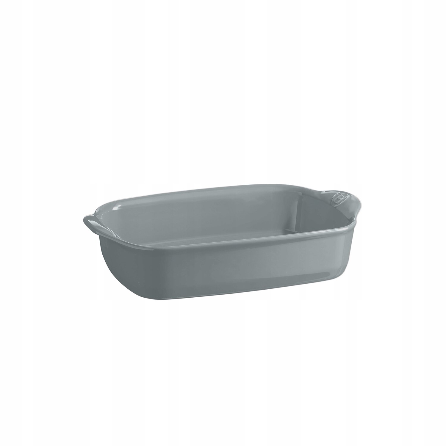 Emile Henry Ovenschaal Rechthoekig 30x19 cm Grijs Keramiek