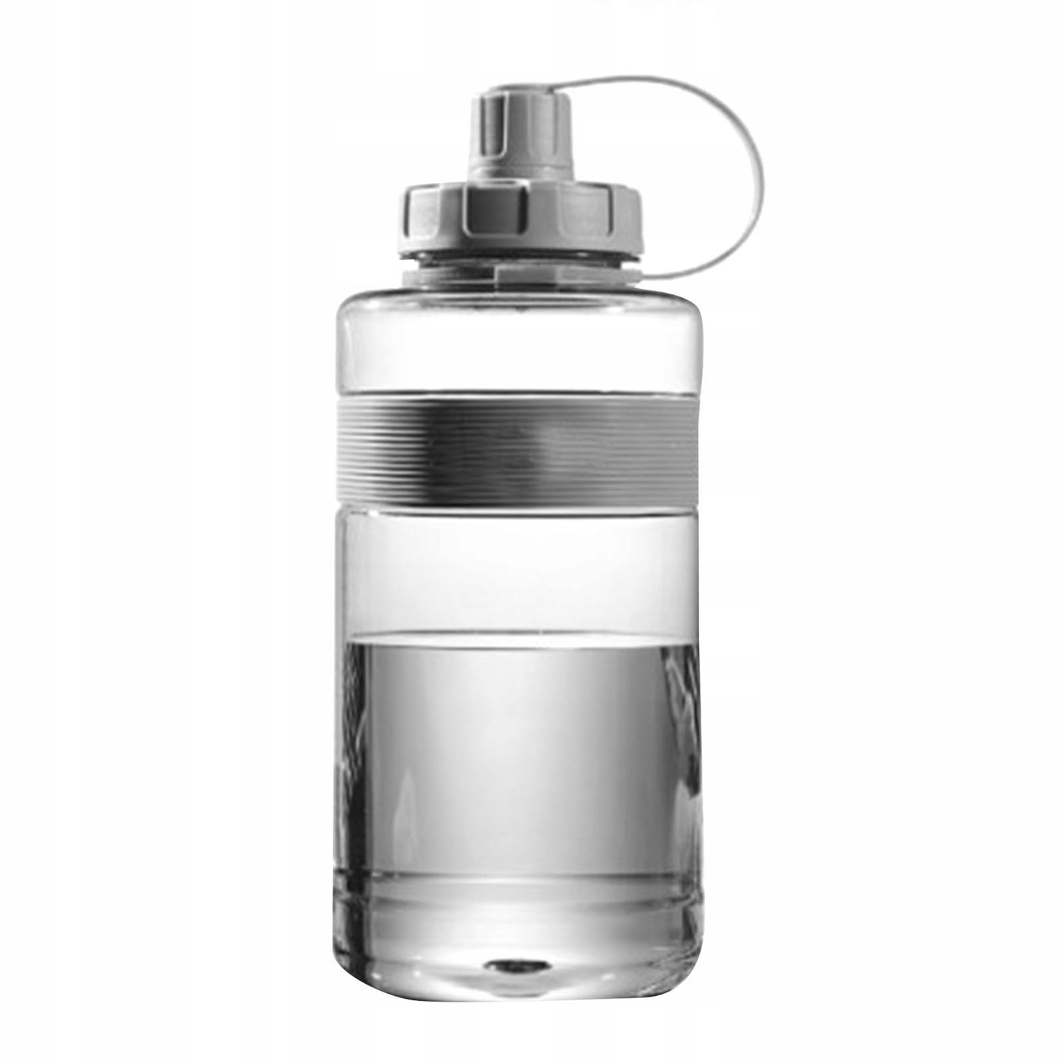 Sport Water Bottle 2L with Straw & Handle - Motivational Training