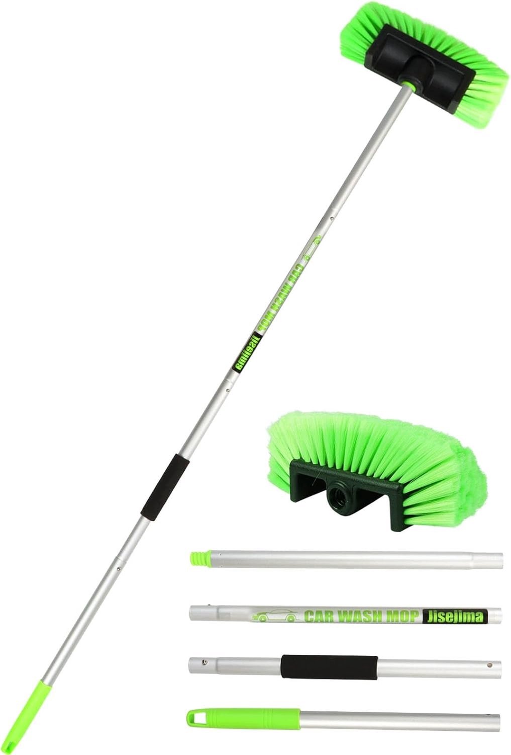 Telescopische Autowasborstel 150 cm - Lang Handvat