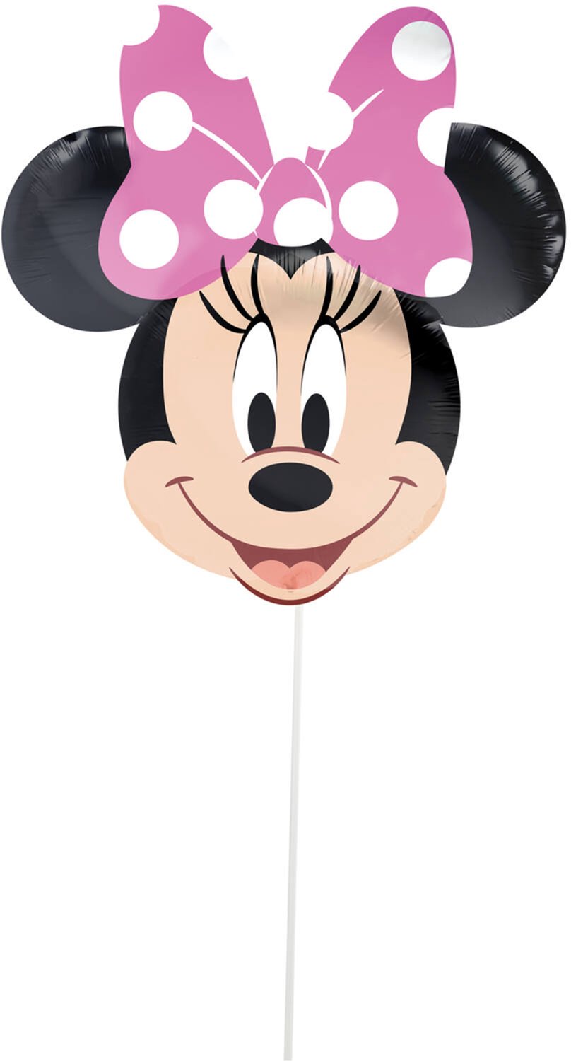 RIETHMULLER - Mini aluminium ballon Minnie Mouse 29 x 21 cm