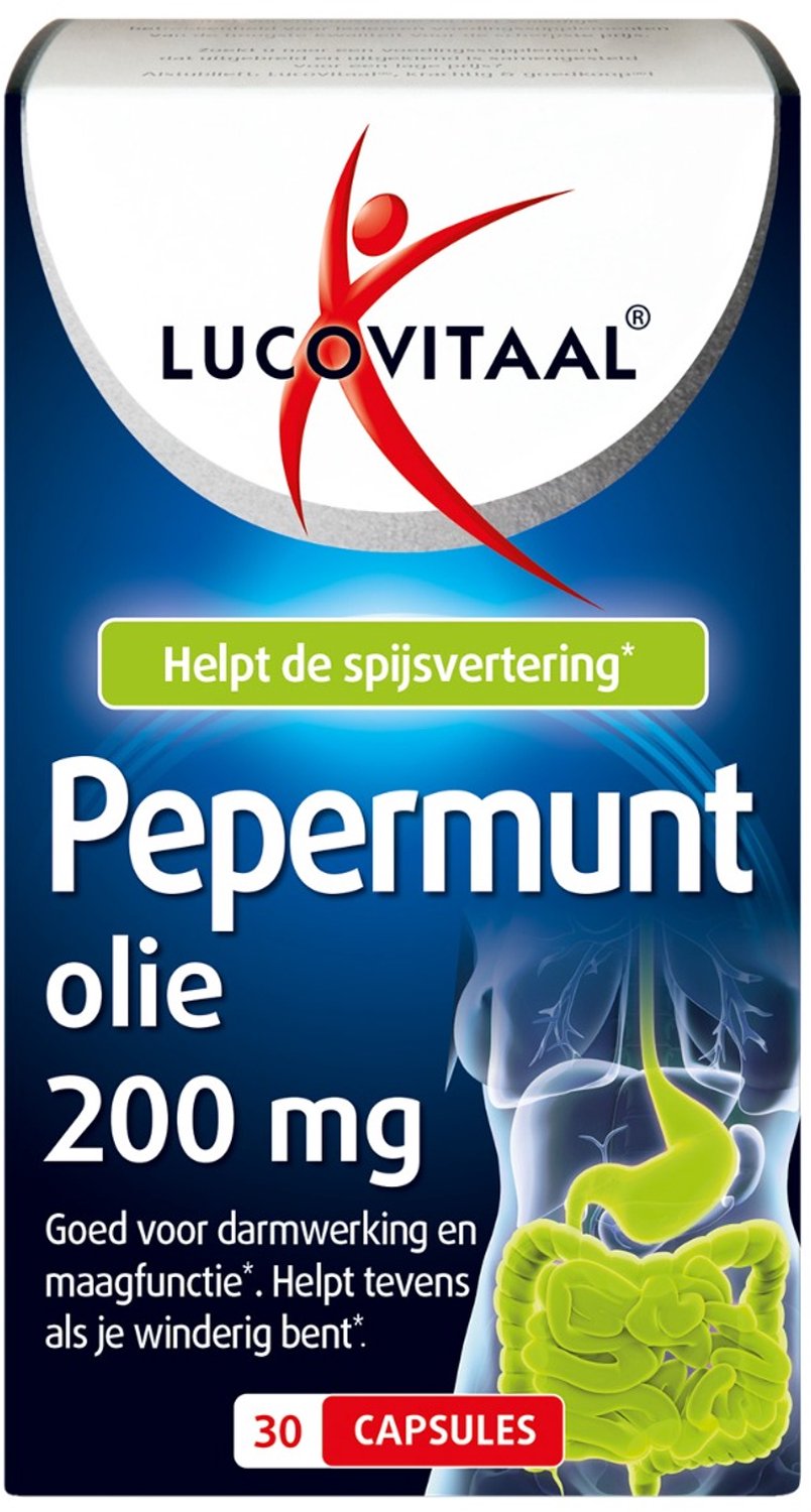 Bol.com Lucovitaal Pepermuntolie 30 capsules aanbieding