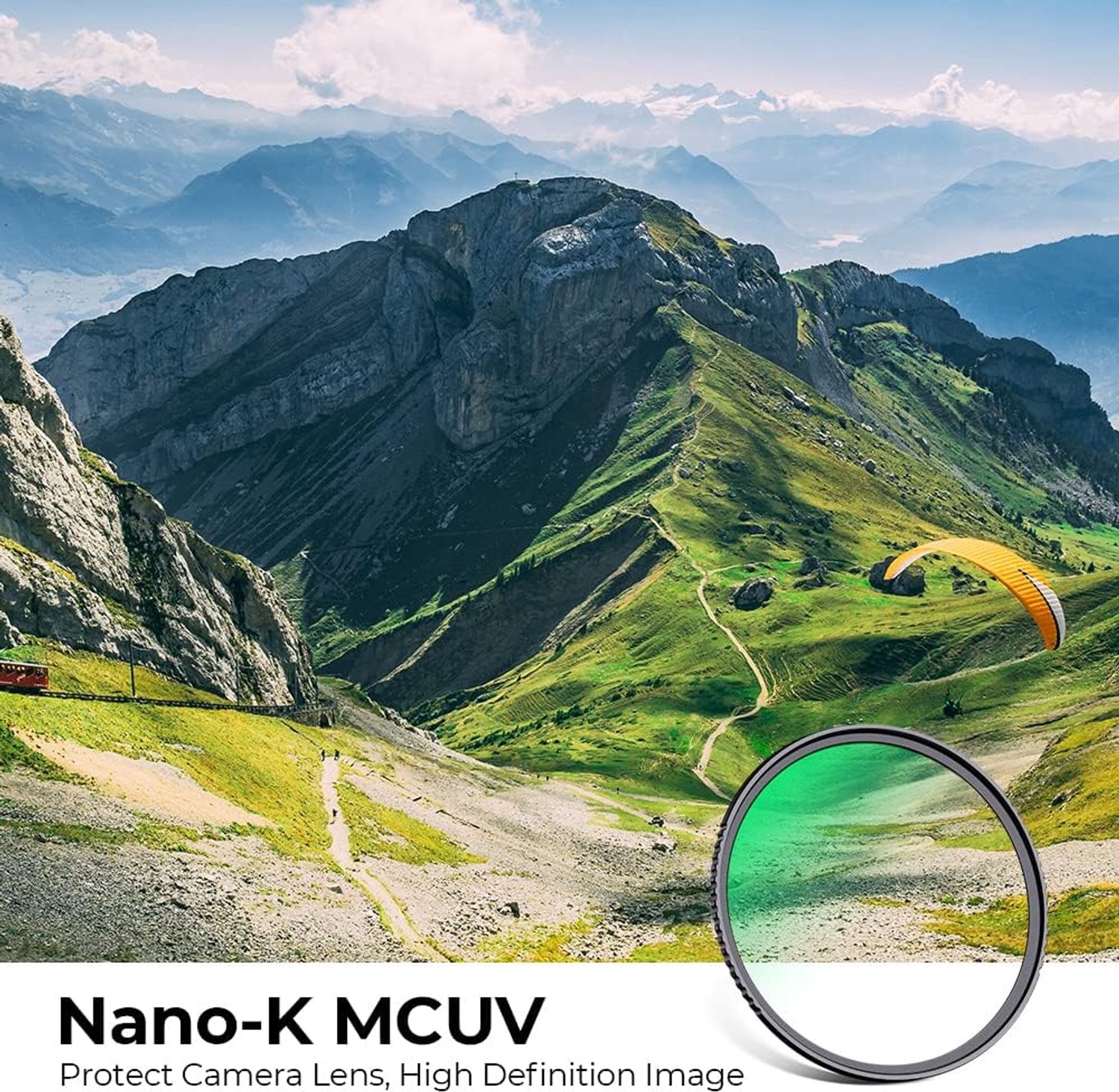 Cameralensfilter UV-filter - lensbescherming en voorkomen UV-stralen 72 mm