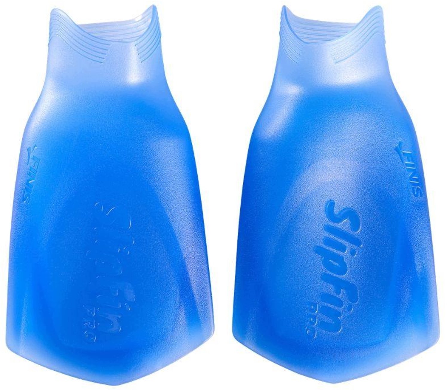 Merkloze zwemvliezen SlipFin Pro - Blauw - Maat L