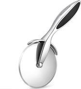 Savoré Kitchen Roulette à Pizza - Coupe-pizza & Couteau à Pizza - Roulette de Coupe en Acier Inoxydable Ø 7 cm - Poignée en Aluminium