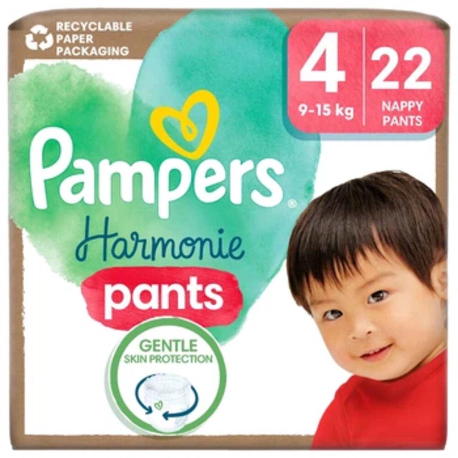 Pampers Harmonie luierbroekjes maat 4 | 22 stuks