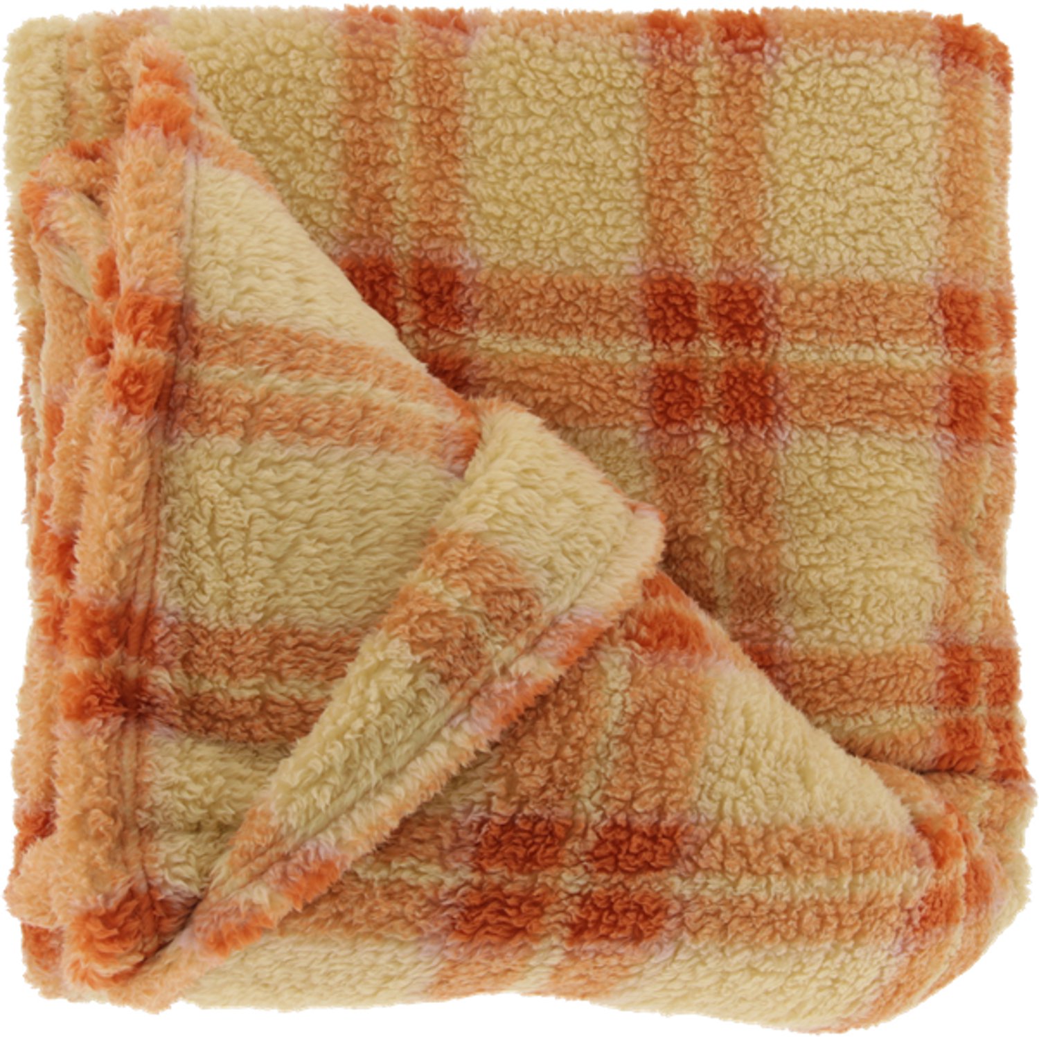 Unique Living Alix Plaid - 150x200 cm - Yellow/Beige