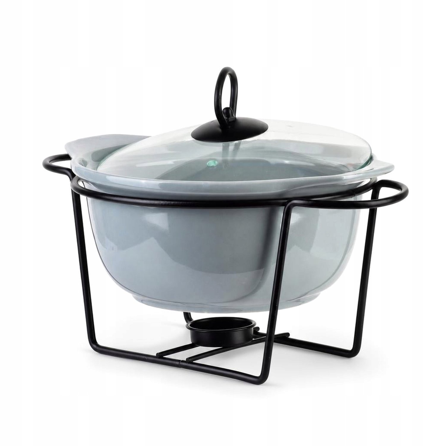 Keramische Braadpan met Warmer & Deksel 1.2L