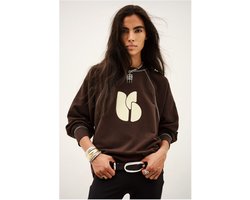 BA&SH - Trui Donkerbruin Ba&sh Bart Sweaters Donkerbruin 1h26bart