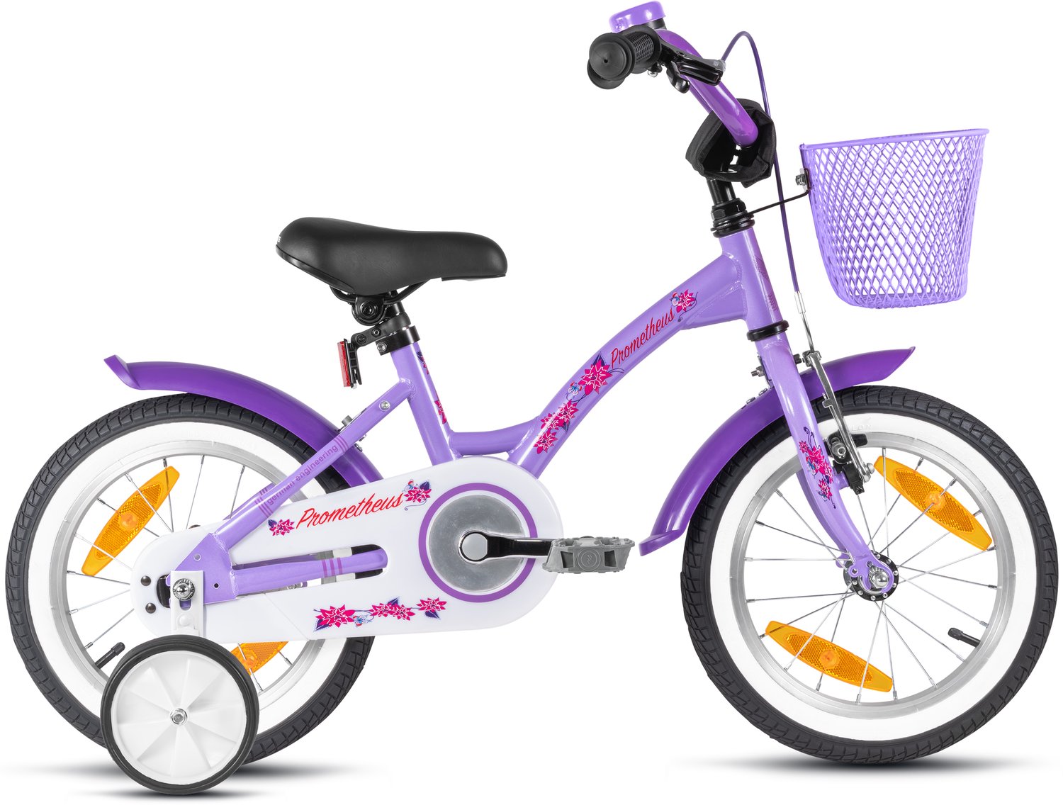Kinderfiets 14 inch - Jongensfiets / Meisjesfiets - Vanaf 3-4 jaar