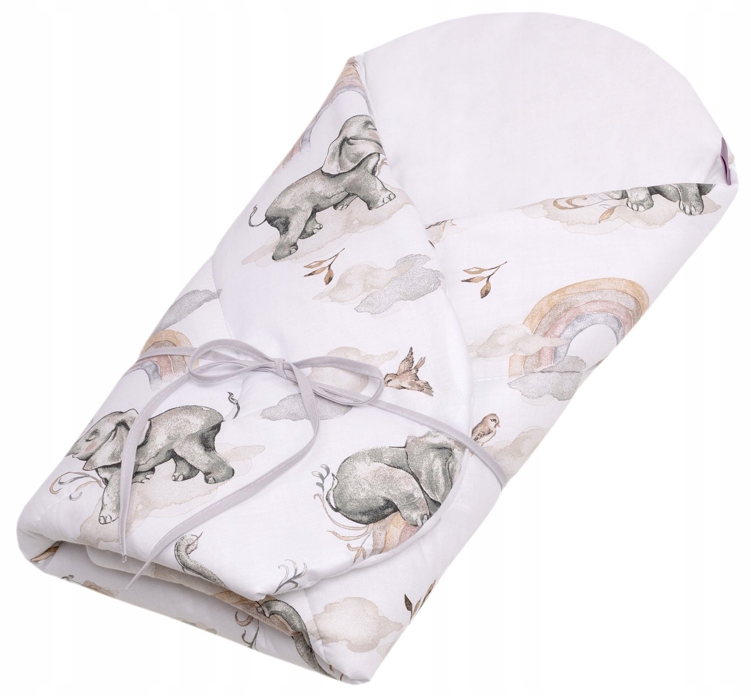 Zachte Baby Swaddle - 100% Katoen - Grijs