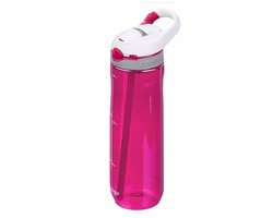 Contigo Ashland Autospout Waterfles met rietje | Grote BPA-vrije Drinkfles van 720ml | Sportfles | Lekvrije Drinkfles | Ideaal voor School, de Sportschool, Fiets, Hardlopen, Wandelen | Sangria