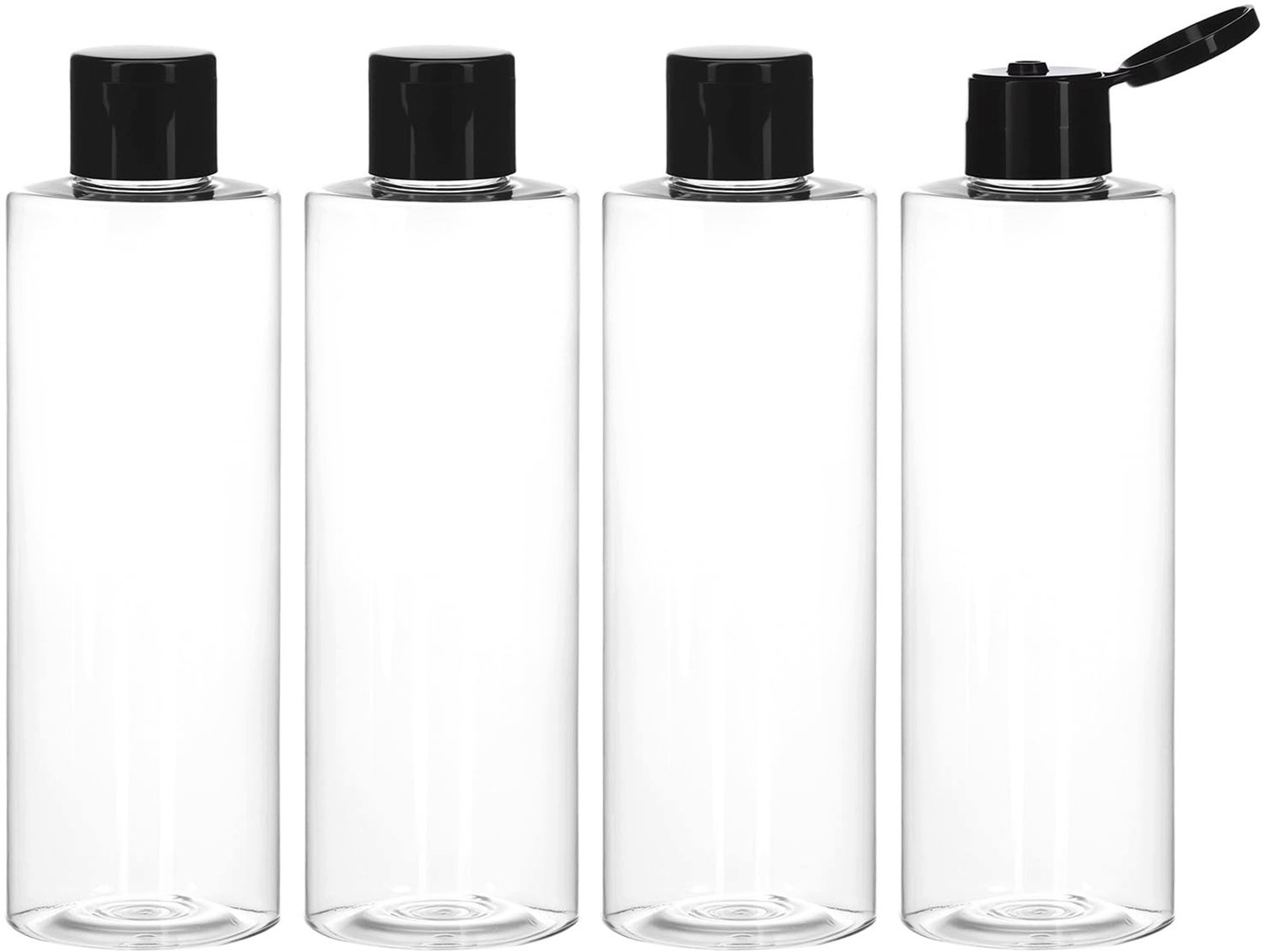 4x Reisflessen 250ml - Ideaal voor Toiletartikelen