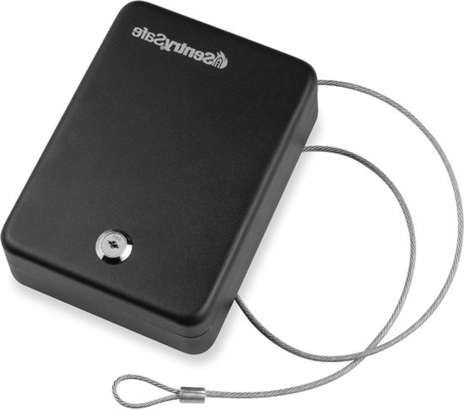 Kleine kluis - met slot - veilig - compact - 1 stuk - zwart - 2,6 inch H