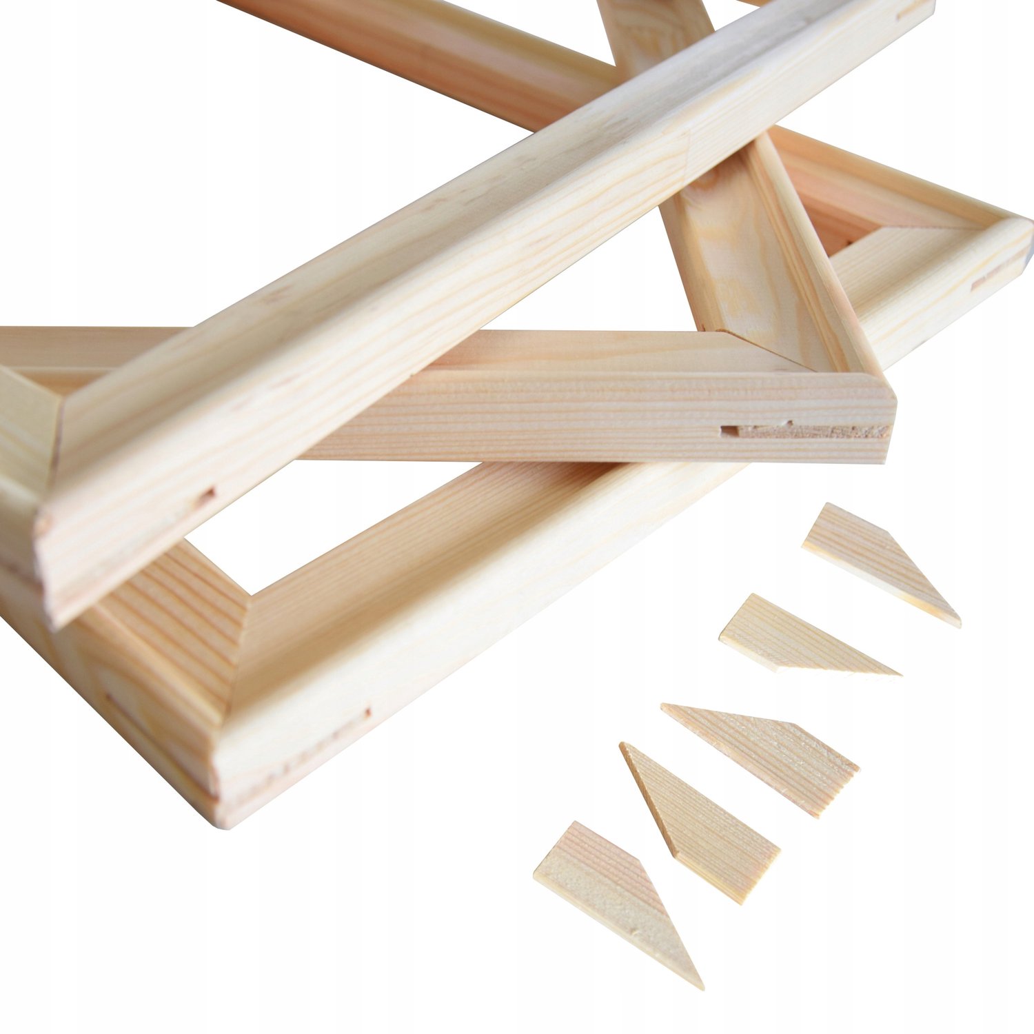 Merkloos Houten Schildersezel 130x110 cm - Solide Canvas Frame