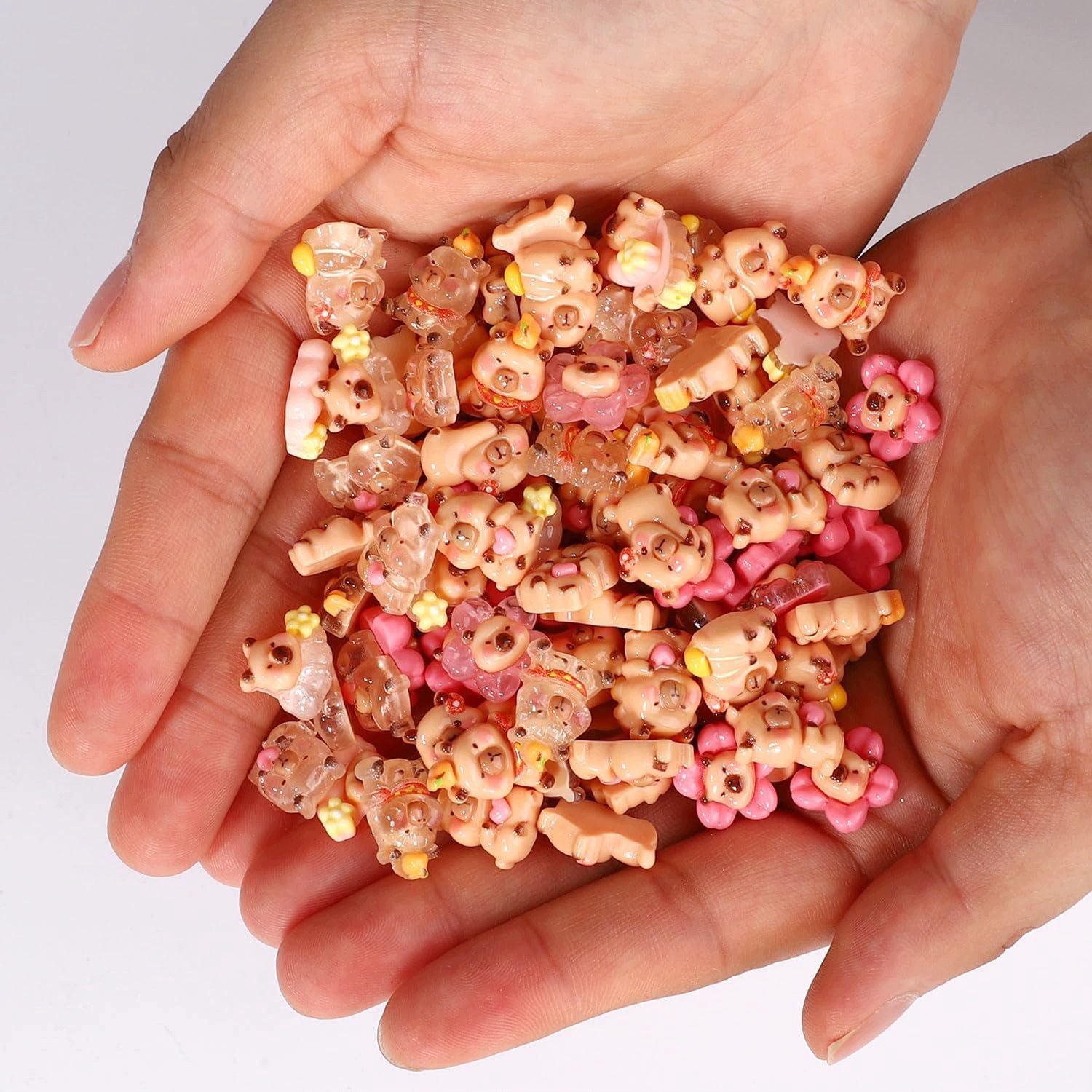 110 Miniatuur Kapibara Beeldjes - Leuke Decoratie & Knutselmateriaal