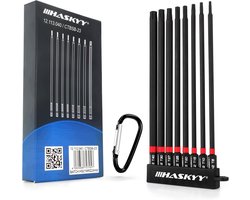 HASKYY Torx Bitset 150mm T8-T40, 8 Delig, Magnetisch, Staal S2