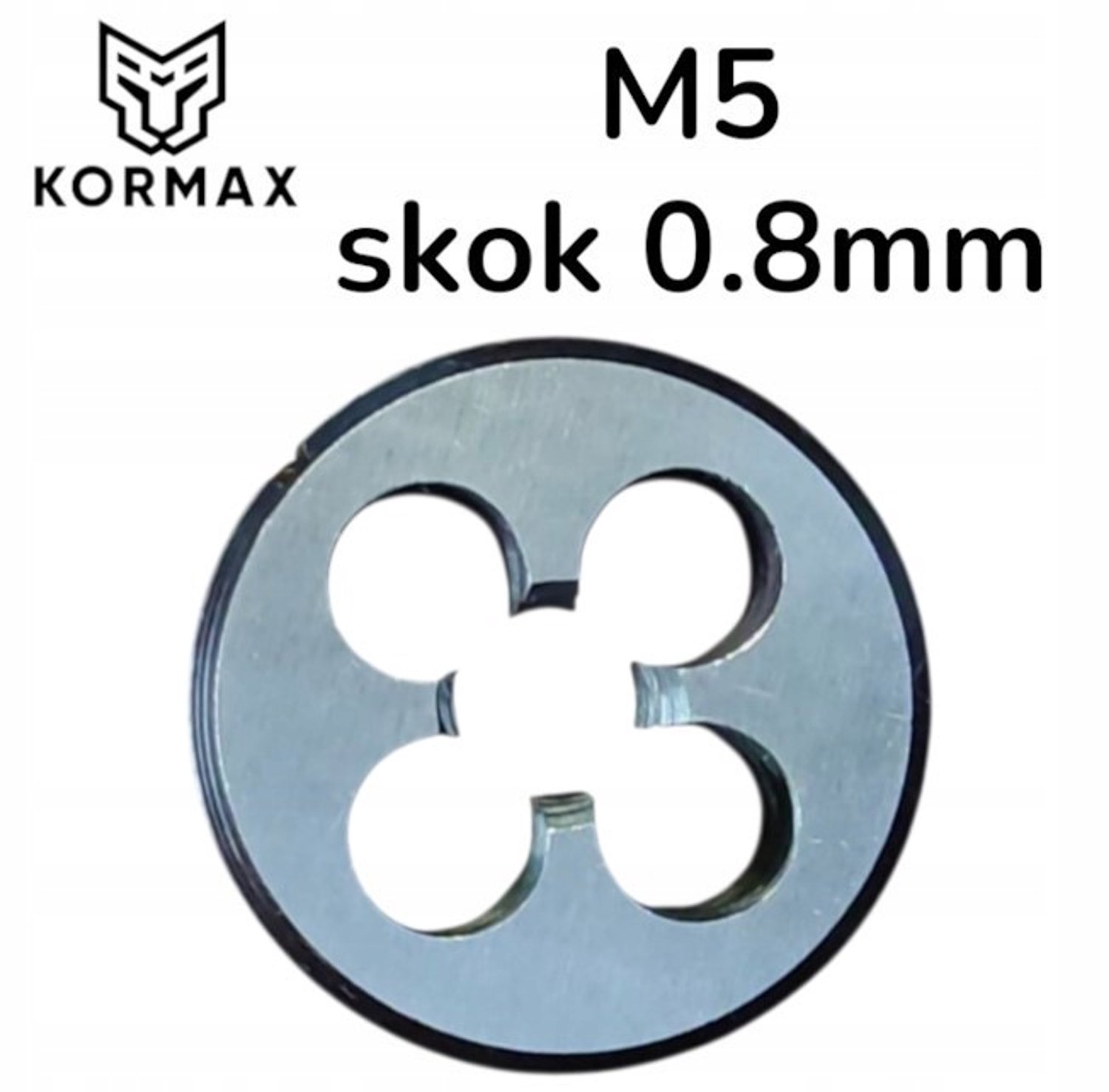 Kormax HSS Draadsnijder M5x0.8 20mm DIN 223