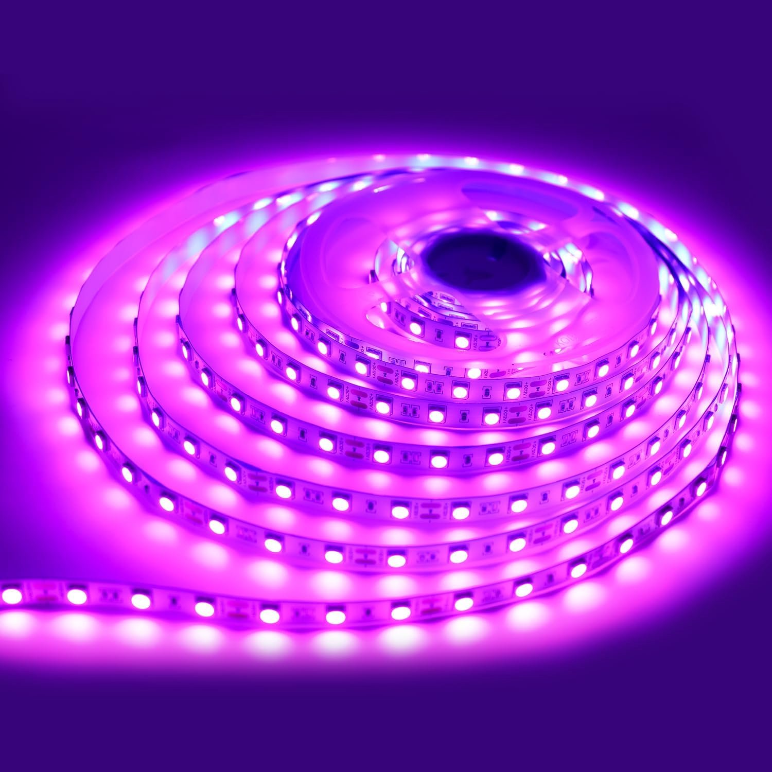 iNextStation Ledstrip, 12 V, roze, 5 m, zelfklevend, 300 leds