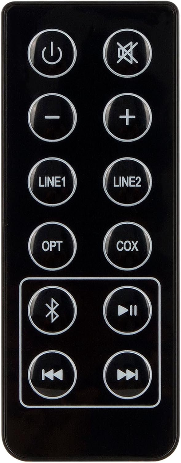 AULCMEET RC10E Replacement Remote Control Compatible with Edifier R1280DB Studio Sound Powered Bookshelf Speakers - ShopVlot