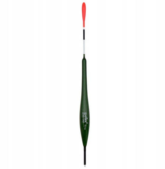 Shark Balsa Dobber 4.5g - 22.5cm, Groen Transparant — afbeelding 2
