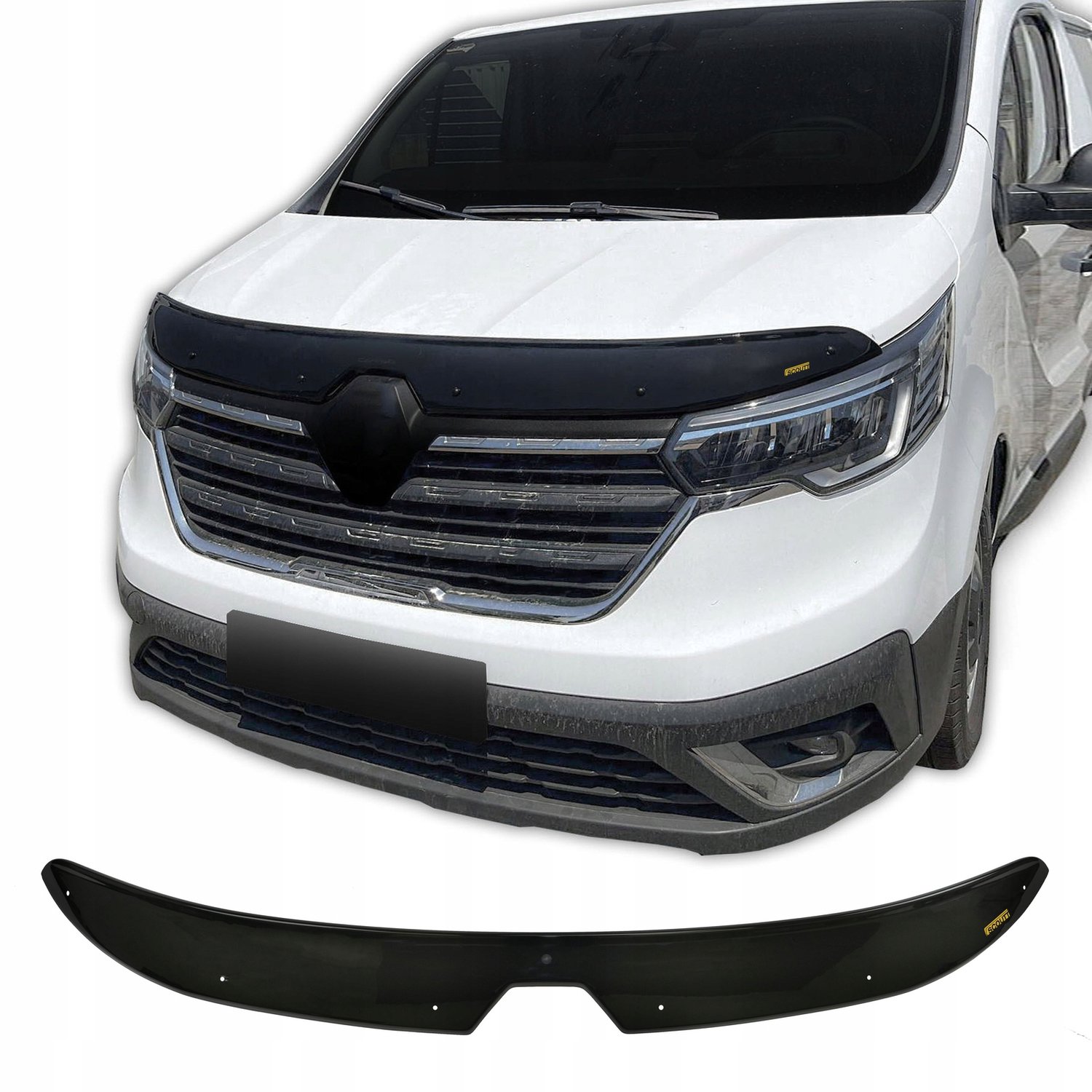 Motorkap bescherming Renault Trafic vanaf 2020 - Zwart