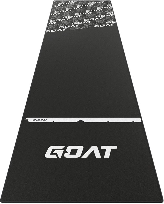 GOAT-Carpet Dartmat-285cm x 80cm-Goat Black / White van GOAT — afbeelding 5
