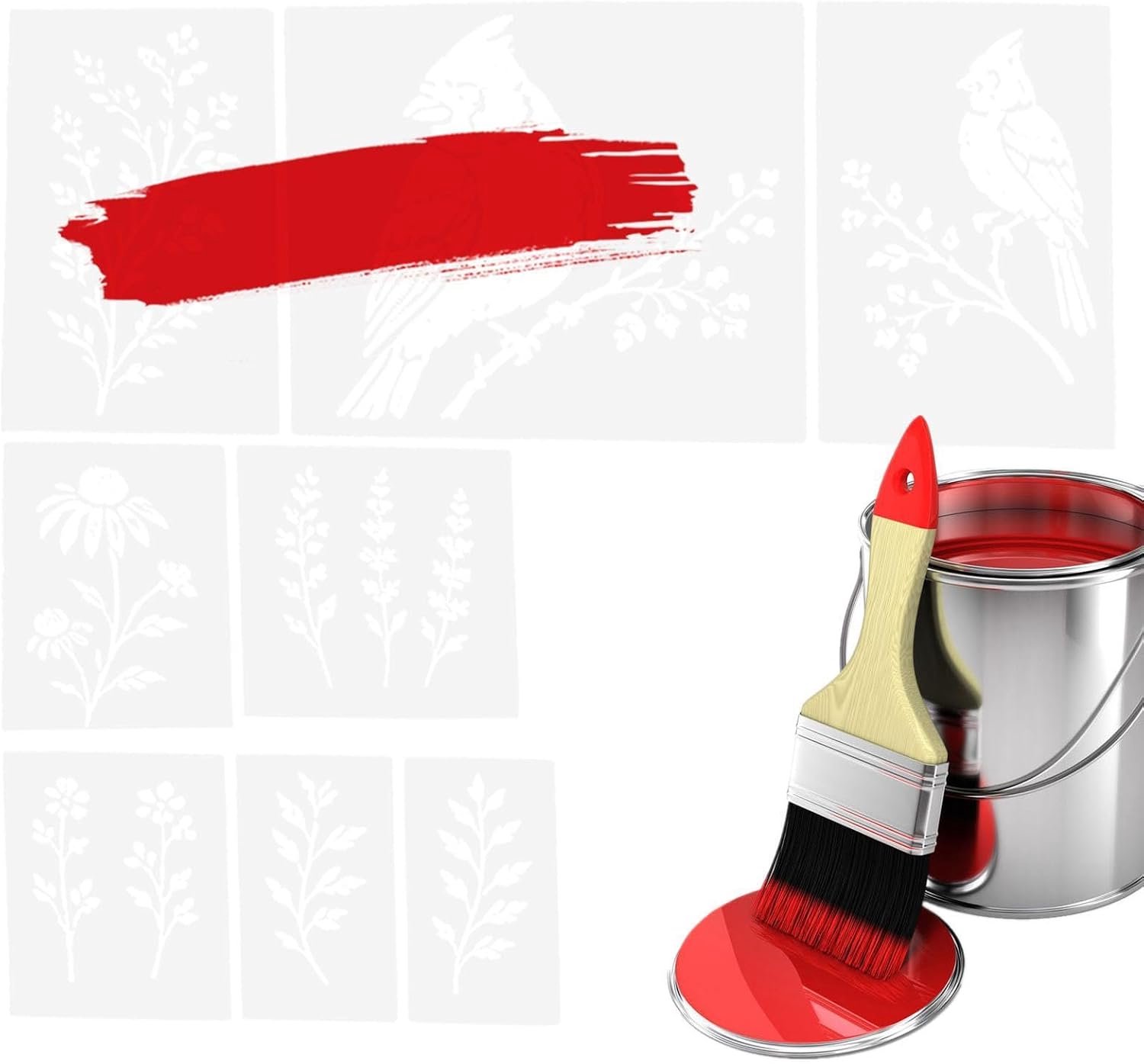 Stencils DIY Herbruikbare Woondecoratie Sjablonen