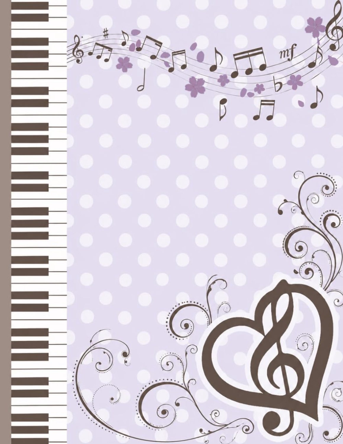 Notitieboek lichtpaarse Y2k stippen - piano tegels - trendy ontwerp - perfect voor creatieve notities - ShopVlot