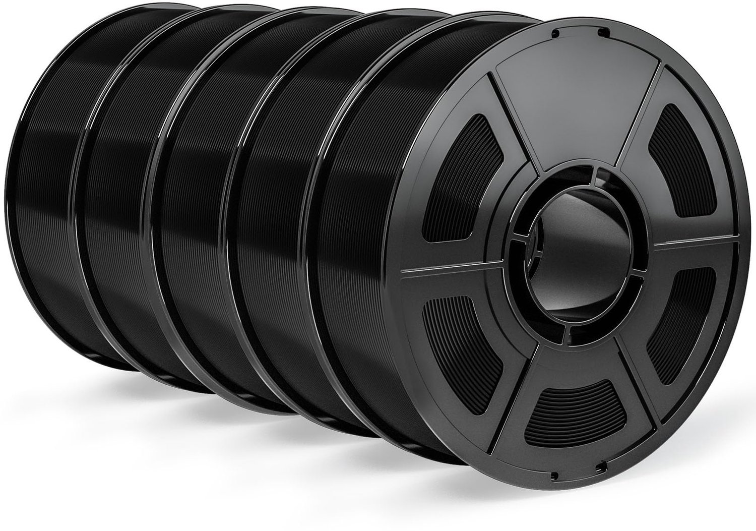 IEMAI ASA Filament 1.75mm 5KG, Zwart ASA Filamenten voor 3D-Printen, UV-resistant, Witterungsbeständig - ShopVlot