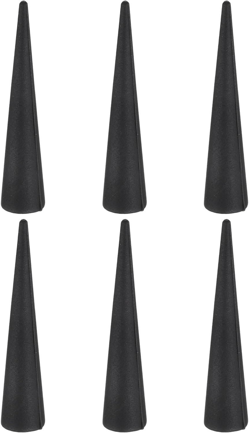 Massief rubberen stoppen 6 stuks - 1 mm tot 6 mm - siliconenrubber - bestand tegen hoge temperaturen, voor gaten. - ShopVlot