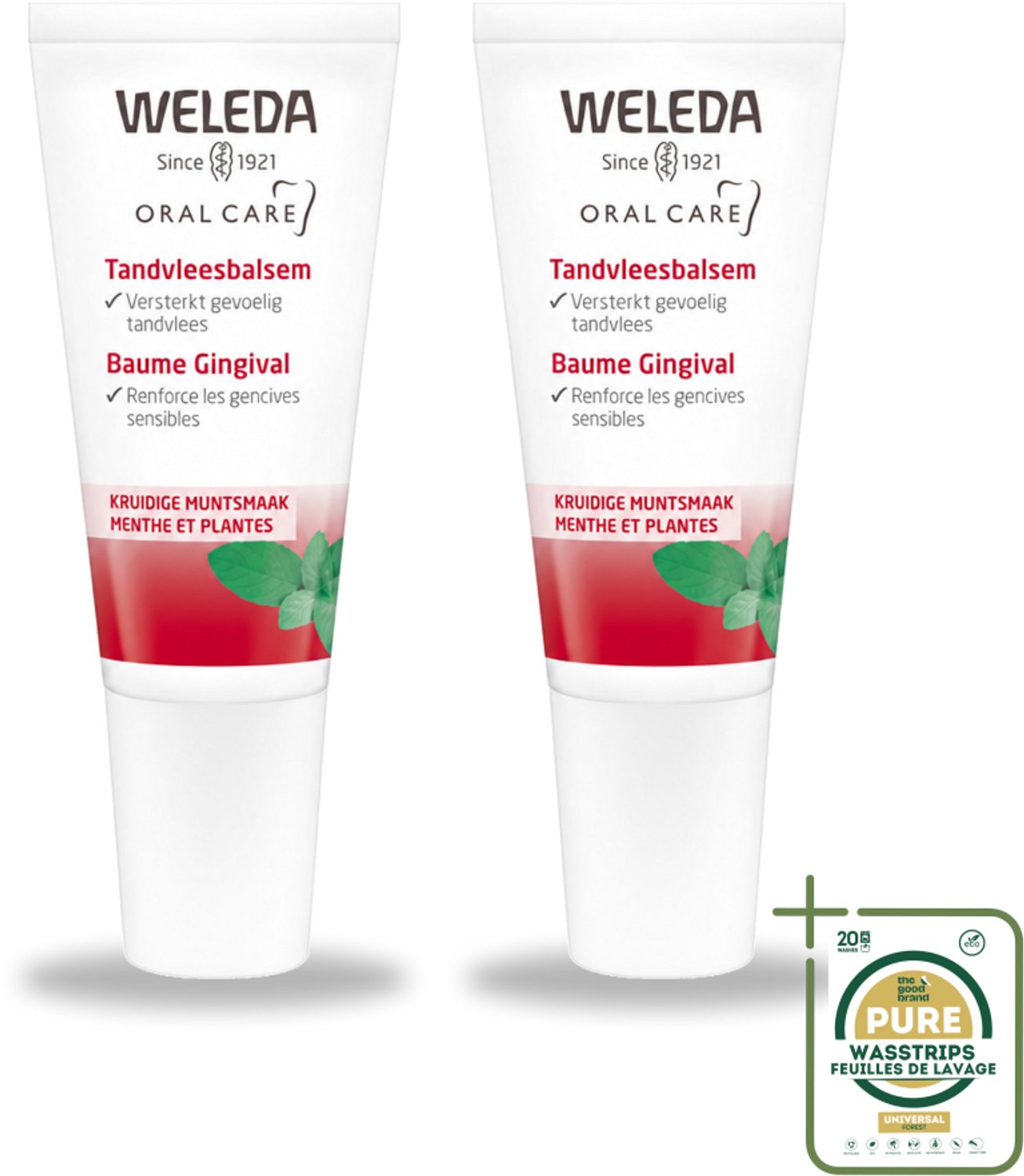 2 x WELEDA - Tandvleesbalsem - 30 ml - Wasstrips - Tandvleesbalsem - Tandvlees Verzachten - Tandvlees Versterken - Natuurlijke Tandzorg - Tandvleesproblemen