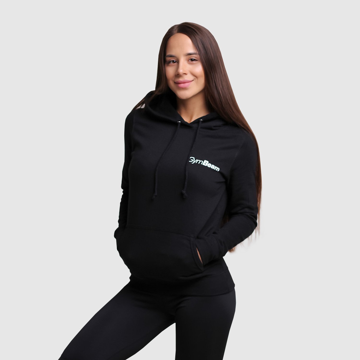 GymBeam Dames PRO Hoodie Zwart M