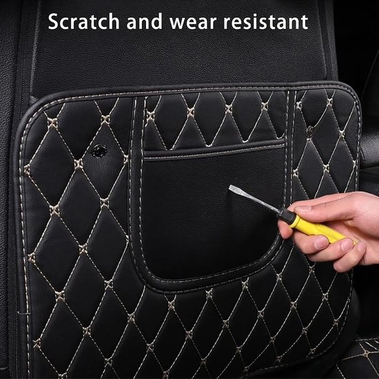 2 stuks auto-achterbank, anti-kick pads voor Suzuki Jimny IV 2018, 2019, 2020, 2021, 2022-pr, waterdichte rugleuning, anti-kick pads, autostoel, rugleuningbescherming met zakken, S-groen — afbeelding 5