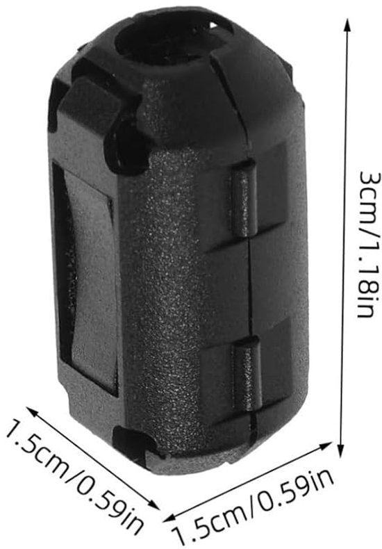 20 Stuks 3d-printerfilamentfilters 1. 75/3mm, Reinigingsblokken Voor Filament, Stofverwijdering, Vlamvertragend Schuim Voor Het Verwijderen Van Vuil Voor Pla, Abs en Petg, 1. 2"x0. 6" — afbeelding 5