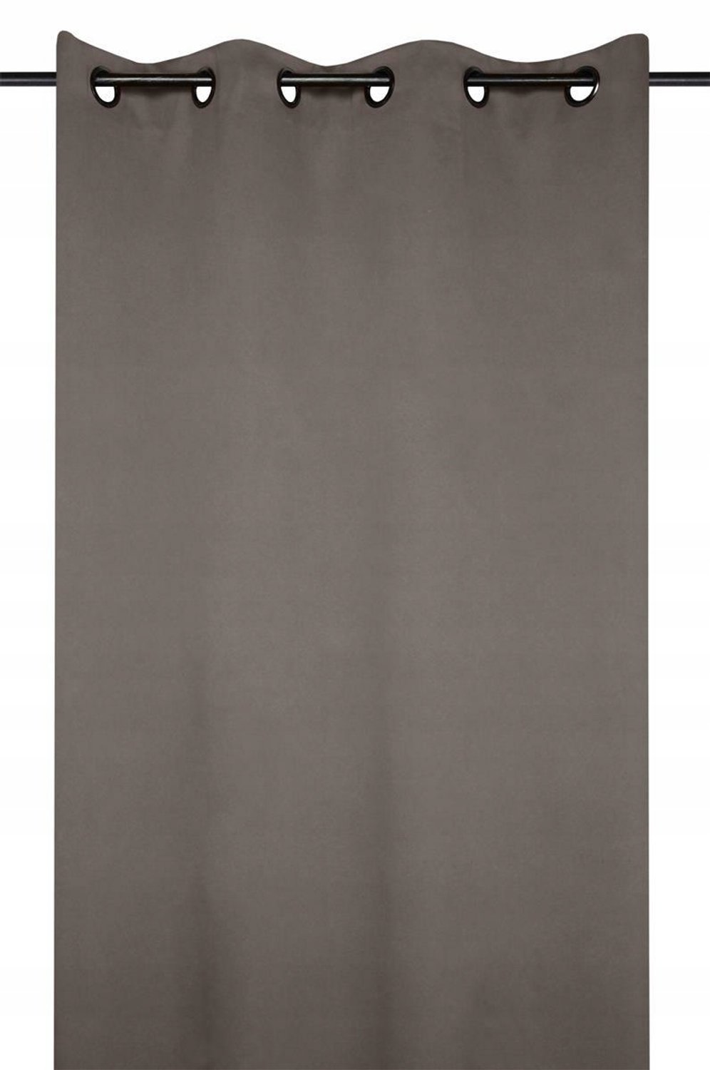 Verduisterende Gordijn 135x250 cm met Ring Gootkleurig Glanzend