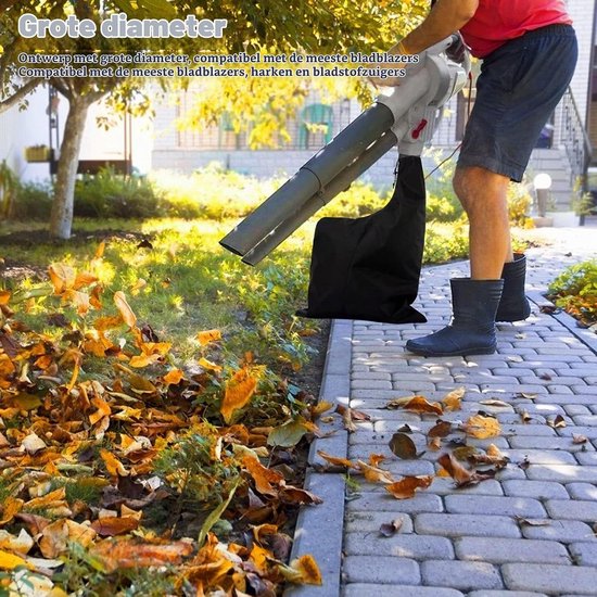 Waterdichte Bladzuiger Zak van 420D Oxford Stof, Geschikt voor Bladblazers en Tuinwerkzaamheden, Ideaal voor Bladopruiming en Afvalverwerking — afbeelding 3