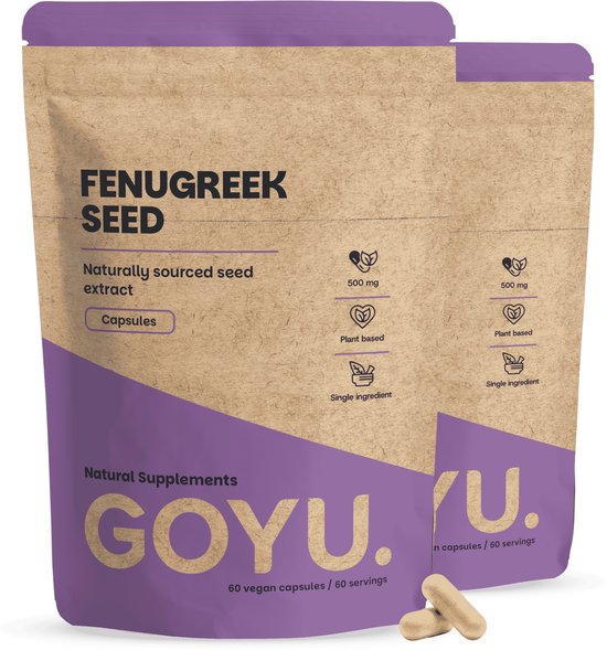 GOYU® - Fenegriek Capsules 500 mg Combipack 120