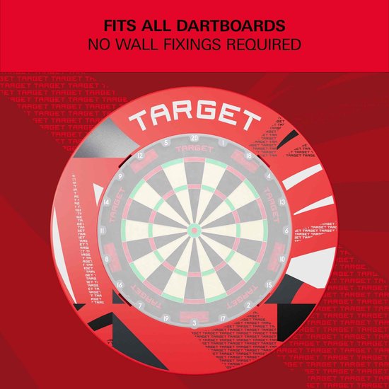 Target Patterned Notched Surround Red van Target — afbeelding 4