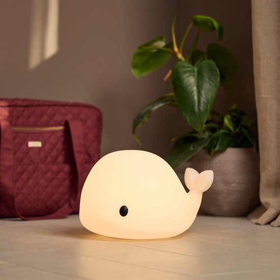 Filibabba - Nachtlampje Baby en Kinderen Led - Christian The whale - Maat 30 cm van Filibabba — afbeelding 3