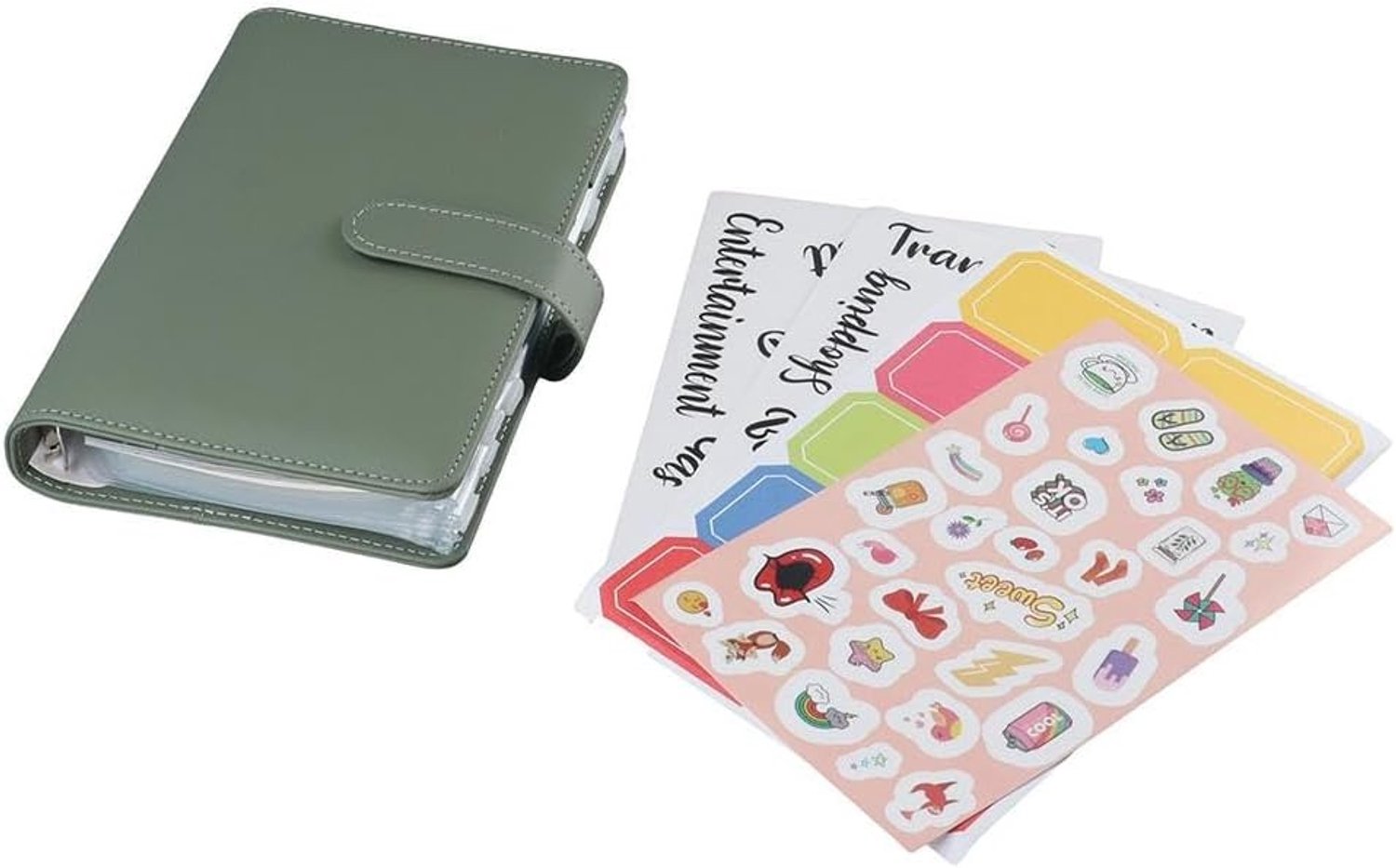 Budget Binder voor Geld Organisatie, Cash Envelopes en Besparingen - Efficiënte Budget Planner voor Financieel Beheer