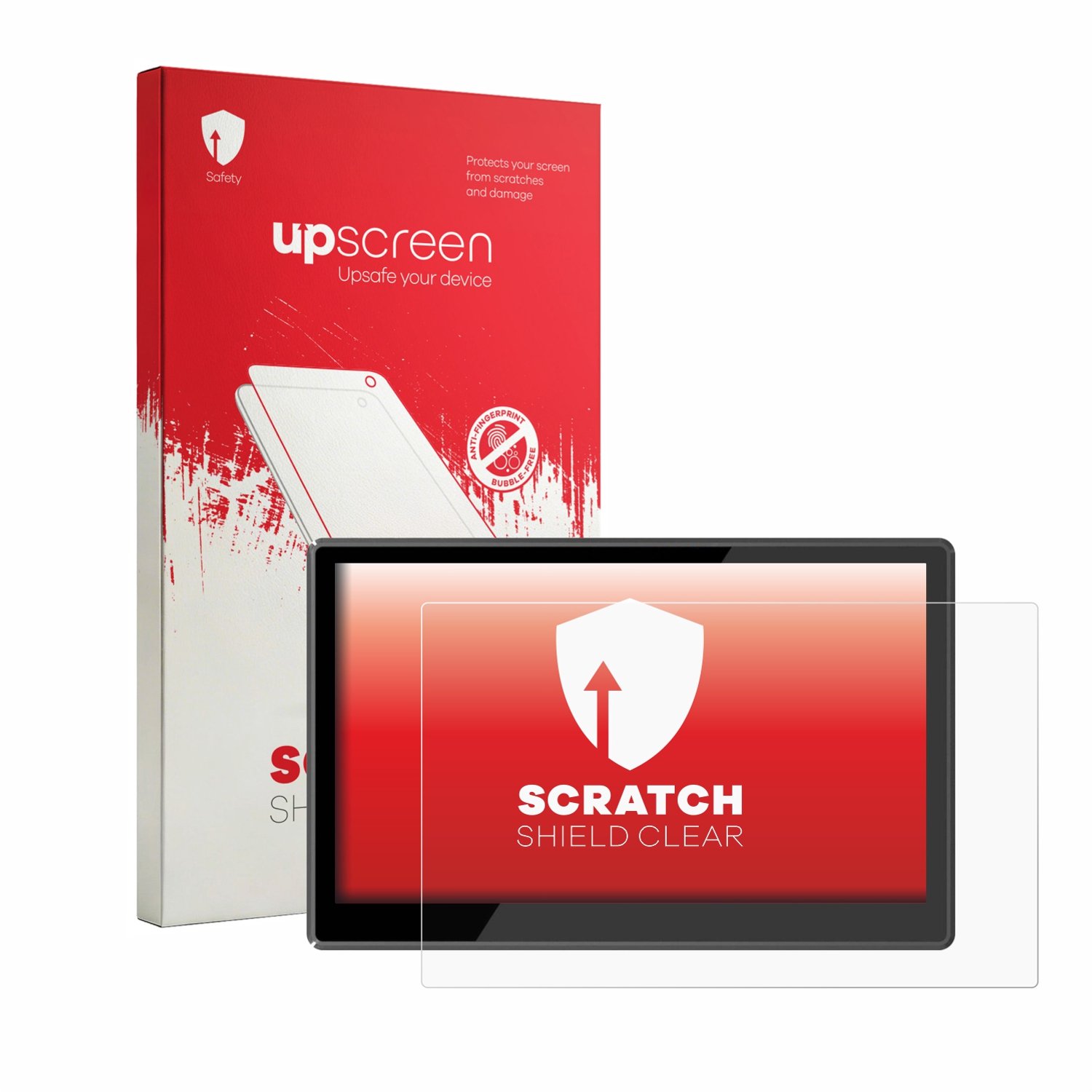 upscreen - Screenprotector voor Thunderbook Hercules W215 - Folie Beschermfolie transparant