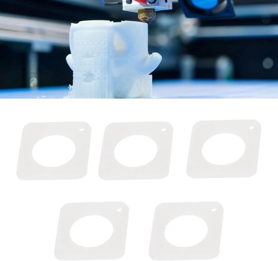 5 stuks siliconen stappenmotor trillingsdemper voor 17 motoren, 3D-printer CNC-machine schokdemperset, vermindert geluid, trillingen — afbeelding 5