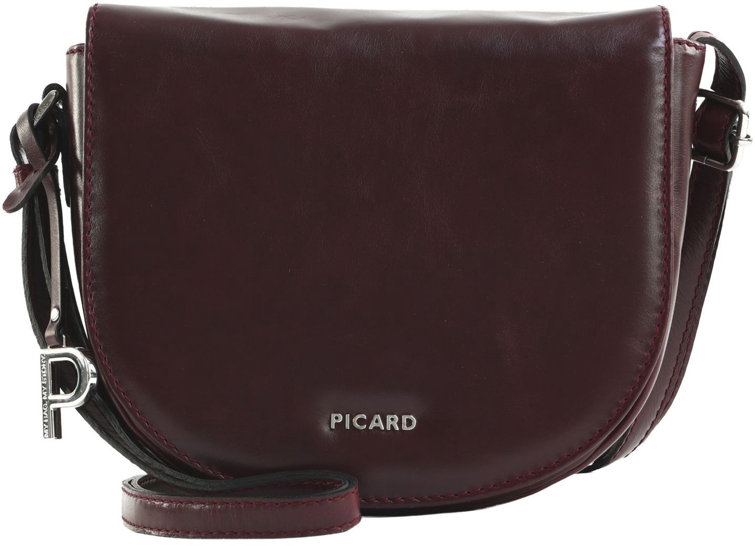 PICARD Leren schoudertas Peakline Crossbody Bag Chianti donkerrood