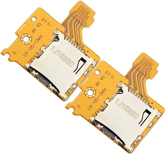 2 stuks vervangende micro SD-kaartlezersleuf voor Nint-endo Switch NS-console geheugenkaartsleuf — afbeelding 4
