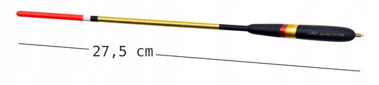Waggler Dobbel Dobber Balsa 2.0+4.0g - 27.5cm Vaste Lood — afbeelding 2