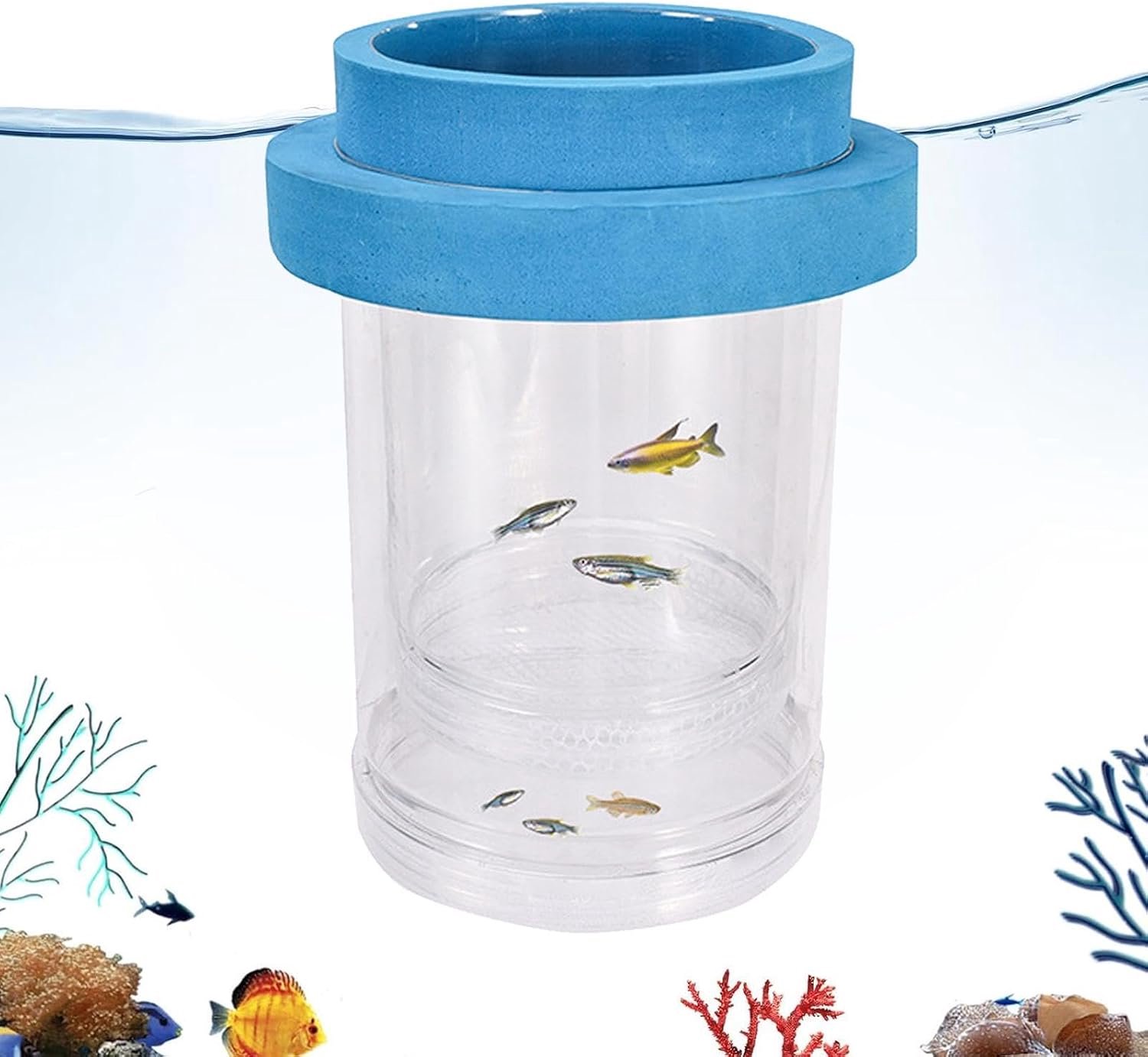 Aquarium Kweekbak Drijvende Broedafscheider voor de Jonge