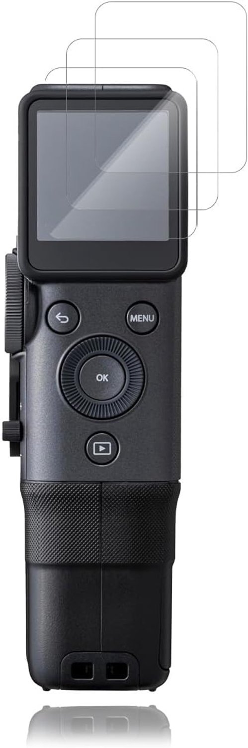 Beschermfolie van gehard glas voor FUJIFILM instax mini Evo Cinema, 3 stuks, 9H hardheid, krasbestendig, vingerafdrukbestendig, HD-helder, zonder luchtbellen, voor camera-schermen